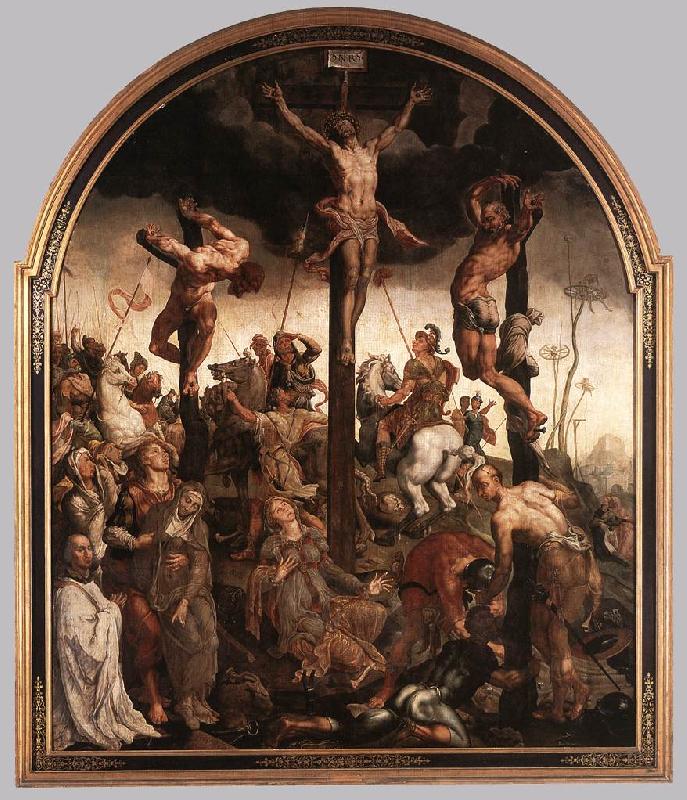 HEEMSKERCK, Maerten van The Crucifixion sg oil painting image